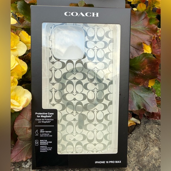 Coach iPhone 16 Pro Max Phone Case - Picture 1 of 5